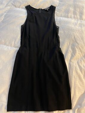 Express Black Sleeveless Mini Sheath Dress